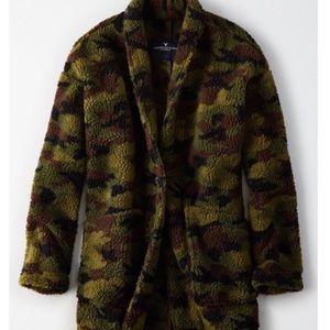 Sherpa Camo Coat